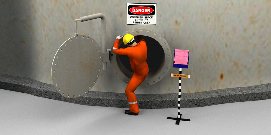 confined space